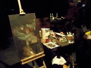 Unfinished Dave Dorman Painting